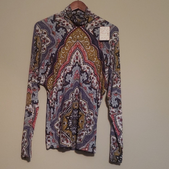 Free People Womens Top Skinny Wisteria Mu - Picture 6 of 6